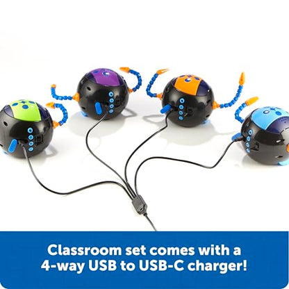 Learning Resources Cooper the STEM Robot Classroom Pack - Rechargeable - style: Cooper Classroom Set