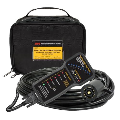 New IPA #9107B Electric Brake Force Meter (3rd Gen) w/Dynamic Load Simulation and Circuit Testing - for Use on New Model Vehicles