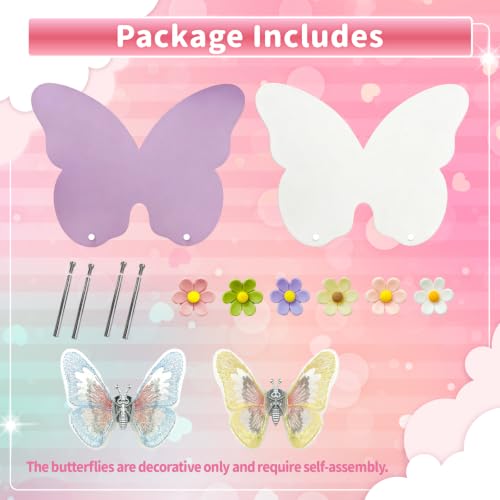 2 Pcs Small Magnetic Board, Cute Magnet Display Stand for Tabletop - color: 2pcs Purple and White