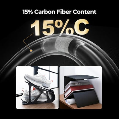 Creality PPA-CF 1.75mm Filament, 15% Carbon Fiber, Black, 1-Pack, 1KG - color: Ppa-cf-black, size: 1kg