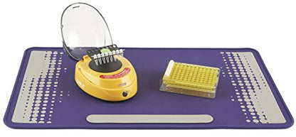Heathrow Scientific Silicone Lab Mat, Large, Resuable, Purple/Grey,