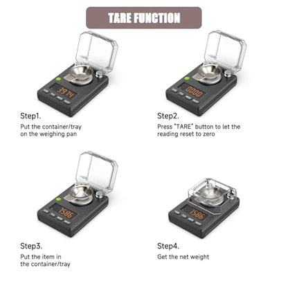Milligram Scale 100g x 0.001g with Selectable Auto Off