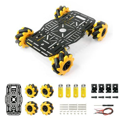 4WD Mecanum Robot Chassis Kit for Arduino & Raspberry Pi