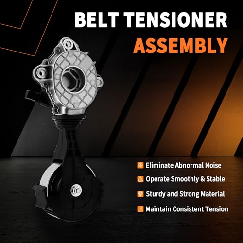 Serpentine Belt Tensioner Idler Friction Wheel & Water Pump Pulley Fit for 2007-2016 Mini Cooper, Cooper Paceman, Cooper Countryman 1.6L 2.0L L4/1.5L L3, Replace 11287598833 11517545958