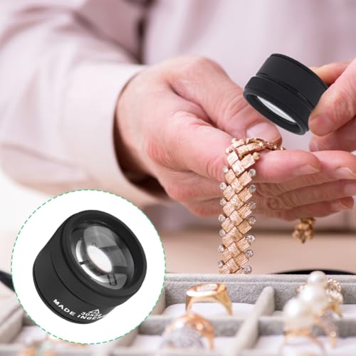 30X Coin Magnifying Glass, Portable Jewelry Loupe