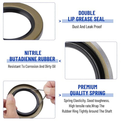 4 Sets 25580 14125A Boat Trailer Axles Bearing Kits - size: 25580 14125A-Set of 4