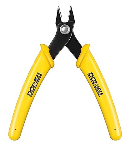 DOWELL Flush Cutters, Micro Wire Cutters, 1-Pack