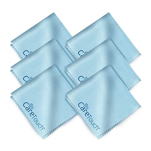 Care Touch Lens Cleaning Wipes with Microfiber Cloths - 200 Lens Wipes for Eyeglasses & 6 Microfiber Cloths - Glasses, Camera Lenses, Screens, Eye Glasses Cleaner for Cleaning Eyeglasses (Pack of 2) - size: 206 Piece Set (Pack of 2)