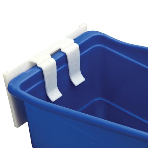 Really Good Stuff Basket & Bin Label Holders with Labels, 12-Pack