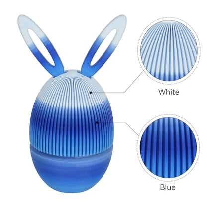 Matte Rainbow 3D Printer Filament 1.75mm,Gradient PLA 1kg - color: Matte White Blue