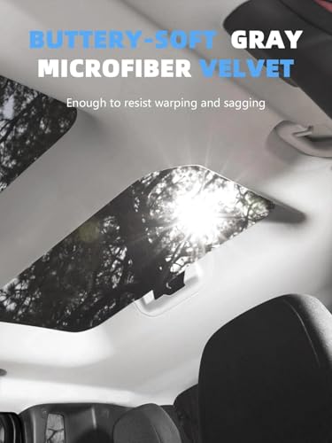 Light Gray Headliner Fabric Ultra-Fine Velvet - 96" L × 60" W Auto Head Liners, Tube Packaging with Foam Backing for Cars, Trucks, SUVs, RVs, Boats - Home Repair/DIY Headliner Material - color: Light Gray, size: 96"L×60"W