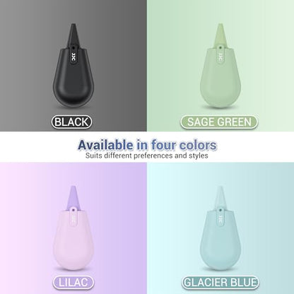 JJC Pocket-Sized Silicone Camera Dust Blower Small Lens Air Blower - Lilac - color: Lilac, size: Small