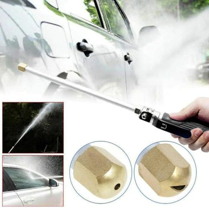 Upgraded Jet Nozzle for Garden Hose, High Pressure Hydro Jet Washer Wand