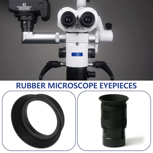 Create idea 1 Pair Rubber Eye Cups Eye Guards Eyepiece Cover Compatible with 29-31mm Binocluar Microscope Telescope Eyepiece Inner Eyepiece Proteceor Eyepiece Eyecups