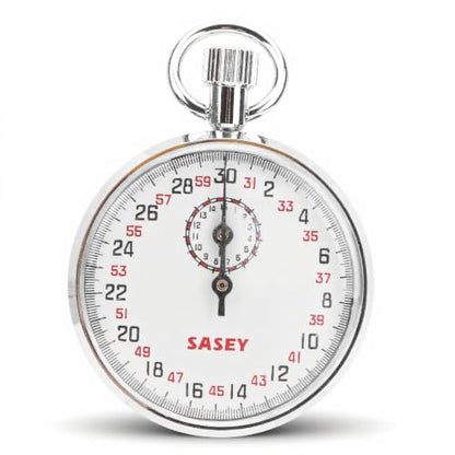 Mechanical Stopwatch Handheld Mechanical Stopwatch Sports Chronograph Running Timer Round Stopwatch Running Timer for Sports,Competitions,Games