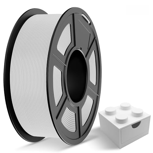 TECBEARS PLA+ Filament 1.75, 1kg White - color: 1kg White