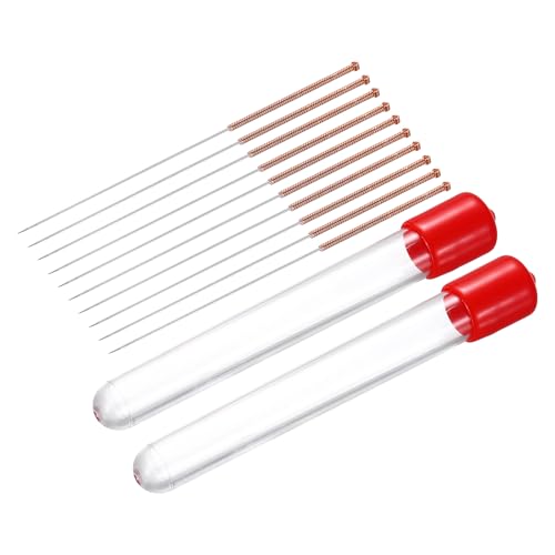 MECCANIXITY 10Pcs 3D Printer Nozzle Cleaning Kit Precision 0.6mm Stainless Steel Cleaner Needles for 3D Printer Clog Removal, Maintenance - size: 0.6mm