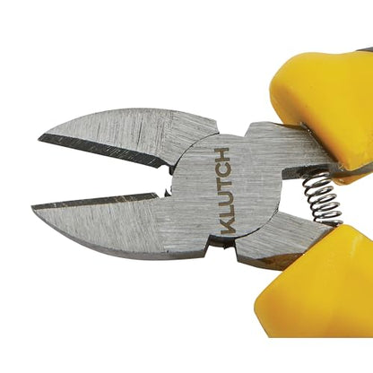 Klutch 4-1/2in. Diagonal Cutters - size: 4-1/2 Inches