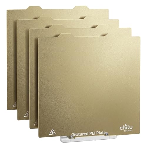 Chitu Systems 4 Pack Textured PEI Build Plates for Bambulab A1 Mini - size: Extra 4 PEI Double Textured Kits
