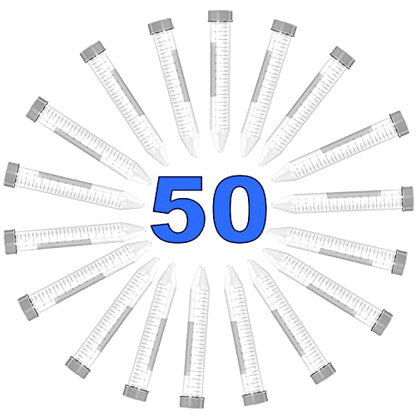 ONiLAB 15mL Conical Centrifuge Tubes, 50 Pcs - style: 15ml-50pcs
