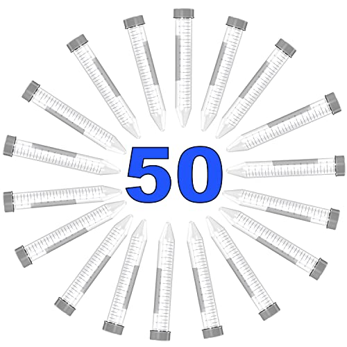 ONiLAB 15mL Conical Centrifuge Tubes, 50 Pcs - style: 15ml-50pcs