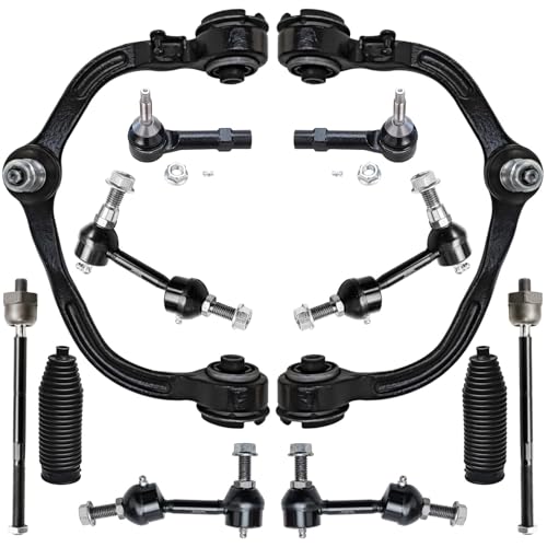 Detroit Axle - 12pc Front End Suspension Kit for Ford 2003-2004 Expedition - size: 12-3961/12PC