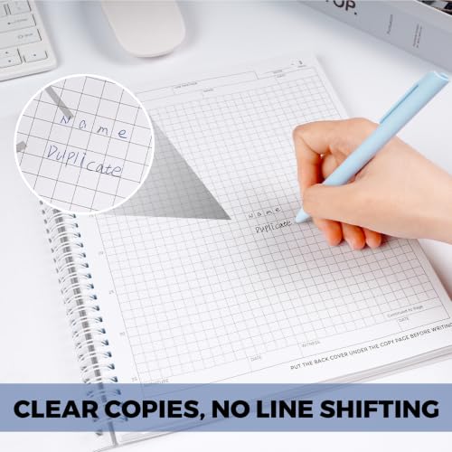 SKYDUE Carbonless Lab Notebook, Student Laboratory Notebook, 8.5" x 11"