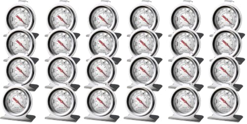 Stainless Steel Refrigerator Freezer Thermometer Large Dial Thermometer (24 Pack) - size: 24 pack