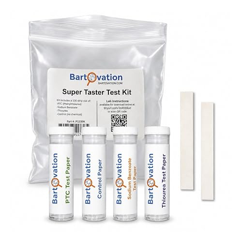 Bartovation Super Taster Test Kit, Classroom Lab, 100 Complete Experiments