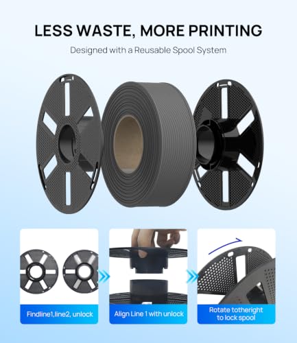 JAYO Matte PLA 3D Printer Filament 1.75mm, 1.1kg, Black - color: 1.1kg Black