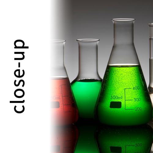 Muzenso Large Canvas Prints 5 Piece Colorful Laboratory Flask Wall Art