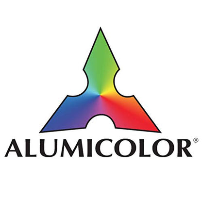 Alumicolor Aluminum Architect Color-Coded Solid Drafting Scale, 6IN, Silver,3056-1 - size: 6IN, style: Architect