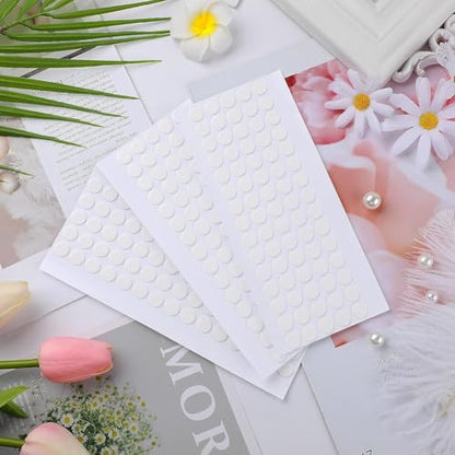 JANYUN 280 Pcs Sticky Dots Stickers,10mm Round Putty Clear Sticky Tack - size: 10mm Round 280pcs