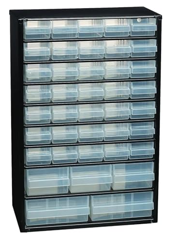 Raaco Steel Storage Cabinet, Tall 40-Drawer (C10-40) - size: Tall-40D