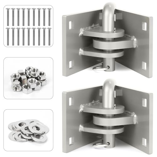 Floating Dock Hinges Hardware,Stationary Dock Connector Hinge Kit - color: Champagne