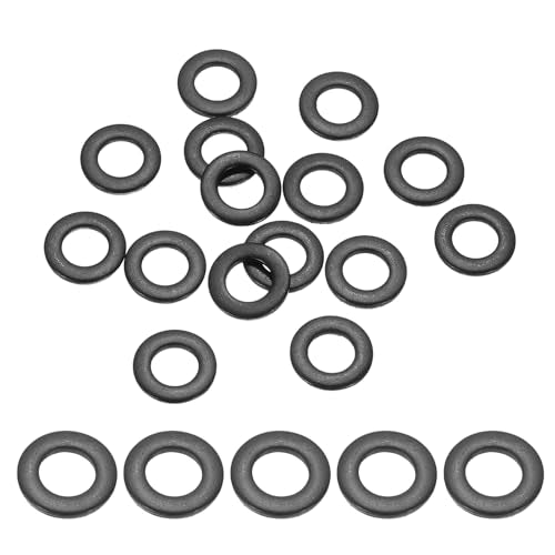 PATIKIL 80pcs M6 Stainless Steel Washers M6x12x1.5mm Flat Washers Metal - size: M6x12x1.5