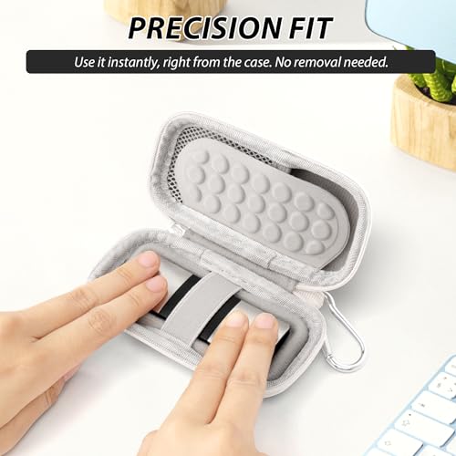 Heart Rate Monitor Case Compatible with KardiaMobile 6L & 1L, Beige - color: Beige