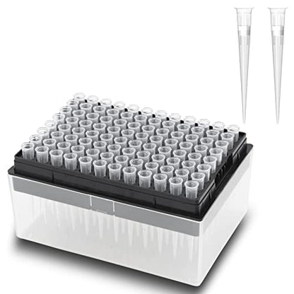 ONiLAB 200µL Universal Pipette Tips, 96 Tips/Rack, DNase/RNase Free - size: 200ul