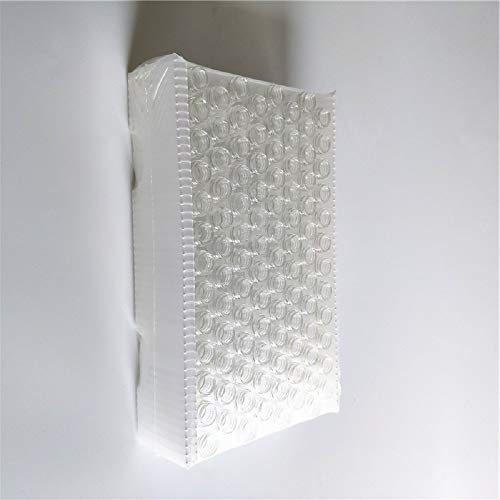 Pack of 100 Glass Vials with Black Phenolic Screw Caps (4ml, Clear) - color: Clear, size: 4ml