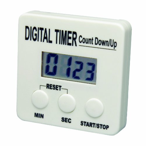 SP Bel-Art, H-B DURAC Single Channel Electronic Timer with Memory and Certificate of Calibration (B61700-2600) - size: 2.6" Width x 2.8" Height