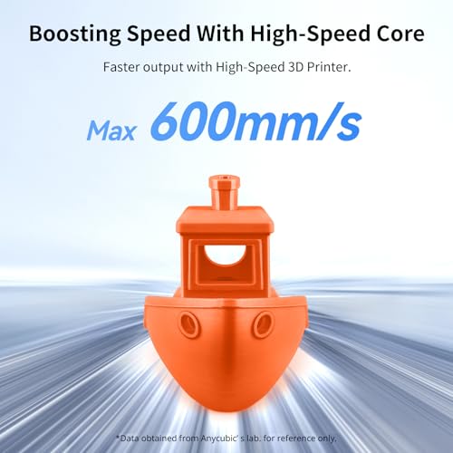 ANYCUBIC High Speed 3D Printer Filament 1.75mm, Print Up to 10X Faster, Rapid PLA Filament with High Prints Quality, Dimensional Accuracy +/- 0.02mm, 1KG Reusable Spool, Vibrant Orange - color: 1kg Vibrant Orange