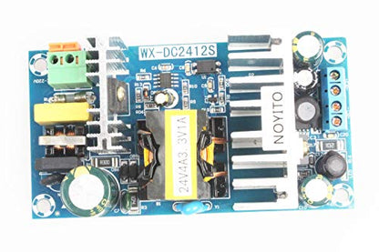 NOYITO AC to DC Isolated Power Supply Module DC 24V 4A 3.3 V 1A Dual Output Power AC 120V (90-265V) 50-60Hz to 24V 3.3V 120W Max Industrial Power Module (Dual Output 24V 4A, 3.3V 1A, Blue) - size: Dual Output 24V 4A / 3.3V 1A