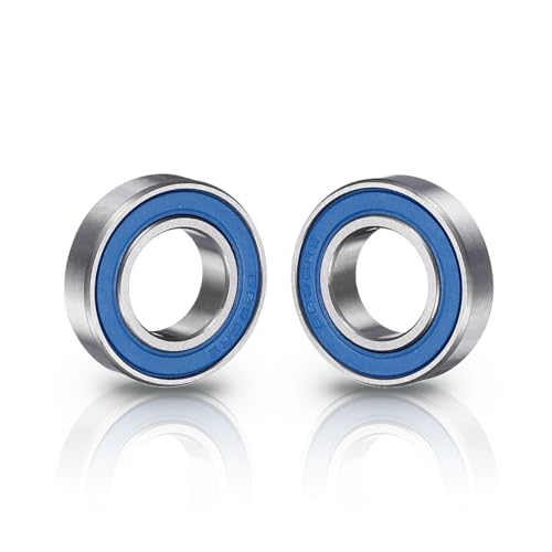 uxcell 8 Pcs 6800-2RS Deep Groove Micro Bearing, 10x19x5mm Chrome Steel - size: 6800-2RS