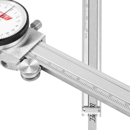 150mm Dial Caliper, Stainless Steel Metric Measuring Tool - size: 0-150mm