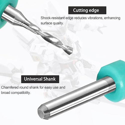 Micro Drill Bit Set, 10PCS Tungsten Steel Drill Bits 1.1-2.0mm - color: (1.1-2.0) mm drill bit