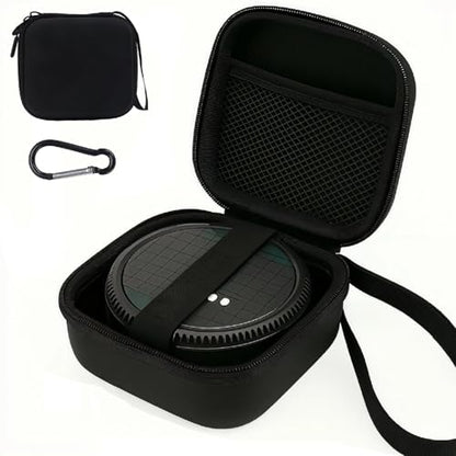 MGZNMTY Carrying Case for GiiKER Super Reversi - Electronic Strategy Board Game, with Carabiner (Only Case) (Black) - color: Black