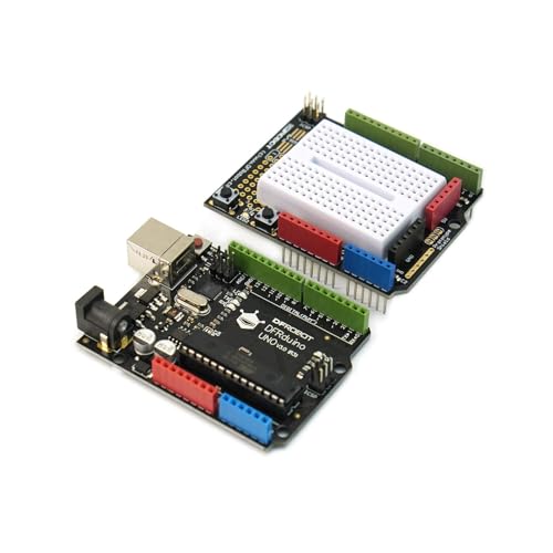 DFRobot Advanced Electronics Starter Kit with 30 Projects & 190+ Components for Adults & Makers with Servo, Motor, IR Remote, LED Matrix
