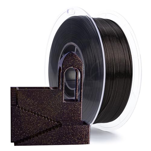 ZIRO Super Shiny Sparkle Glitter PLA, Firely Series 2.2lb, Flame Red - color: Flame Red