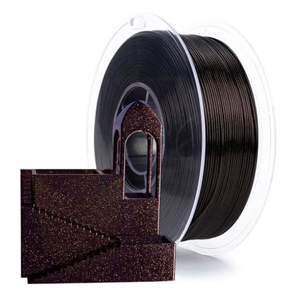 ZIRO Super Shiny Sparkle Glitter PLA, Firely Series 2.2lb, Flame Red - color: Flame Red