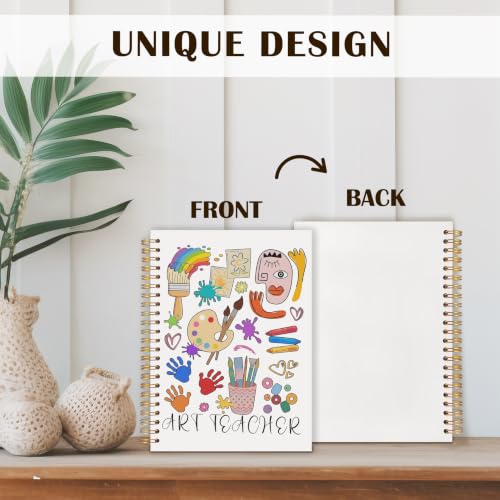 Qabliqo Art Teacher Gifts Spiral Notebook Journal - color: Art Teacher